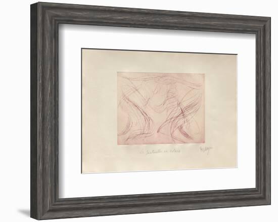 Sauterelles en Colere-Jean Messagier-Framed Limited Edition