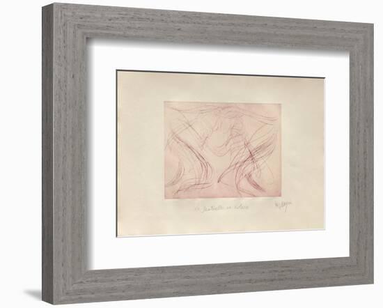 Sauterelles en Colere-Jean Messagier-Framed Limited Edition