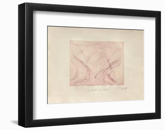 Sauterelles en Colere-Jean Messagier-Framed Limited Edition