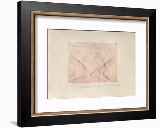 Sauterelles en Colere-Jean Messagier-Framed Limited Edition