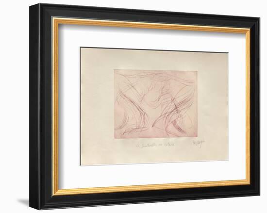 Sauterelles en Colere-Jean Messagier-Framed Limited Edition