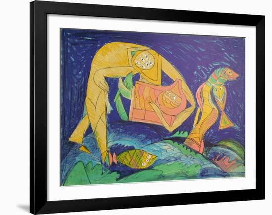 Sauve des Eaux-Julio Silva-Framed Collectable Print