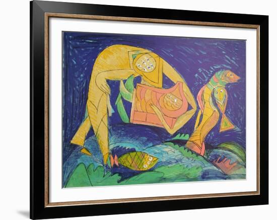 Sauve des Eaux-Julio Silva-Framed Collectable Print