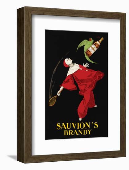 Sauvion's Brandy-Leonetto Cappiello-Framed Premium Giclee Print