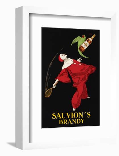 Sauvion's Brandy-Leonetto Cappiello-Framed Premium Giclee Print