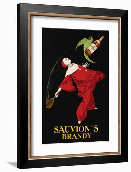 Sauvion's Brandy-Leonetto Cappiello-Framed Premium Giclee Print