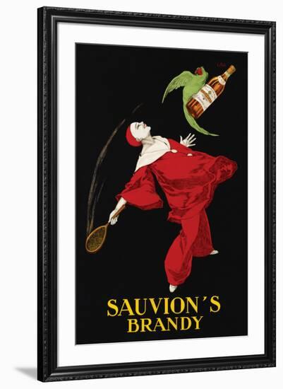 Sauvion's Brandy-Leonetto Cappiello-Framed Premium Giclee Print