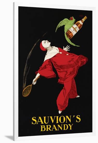 Sauvion's Brandy-Leonetto Cappiello-Framed Premium Giclee Print