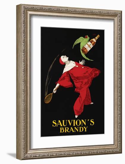 Sauvion's Brandy-Leonetto Cappiello-Framed Art Print