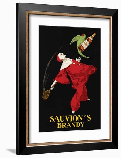 Sauvion's Brandy-Leonetto Cappiello-Framed Art Print