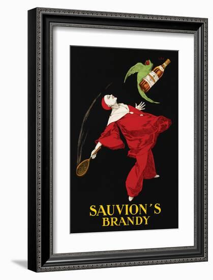 Sauvion's Brandy-Leonetto Cappiello-Framed Art Print