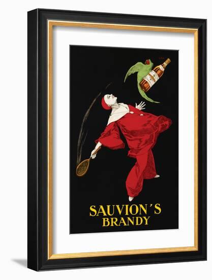 Sauvion's Brandy-Leonetto Cappiello-Framed Art Print