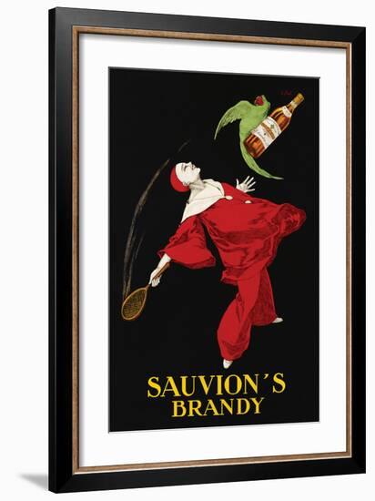 Sauvion's Brandy-Leonetto Cappiello-Framed Art Print