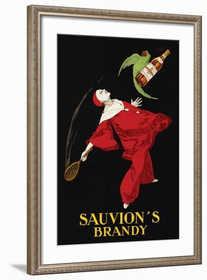 Sauvion's Brandy-Leonetto Cappiello-Framed Art Print