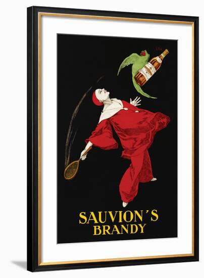 Sauvion's Brandy-Leonetto Cappiello-Framed Art Print