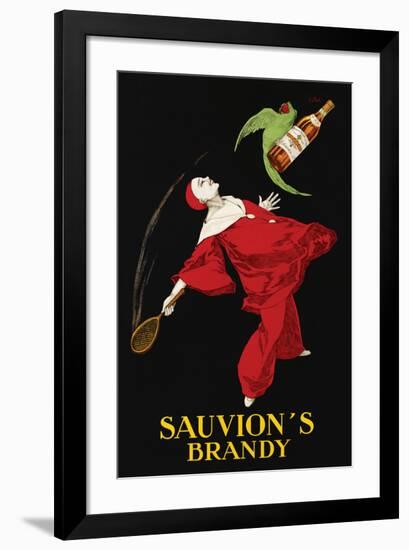 Sauvion's Brandy-Leonetto Cappiello-Framed Art Print