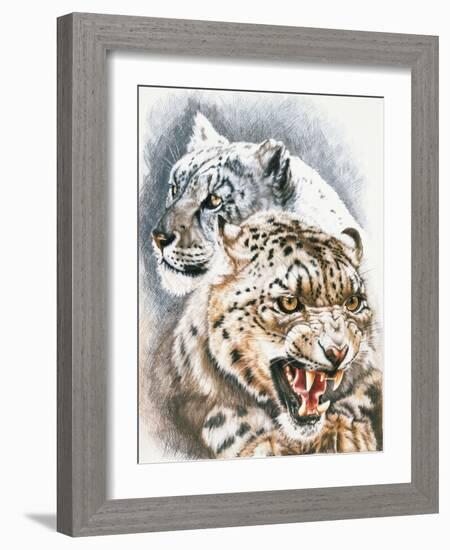 Savage Perfection-Barbara Keith-Framed Giclee Print