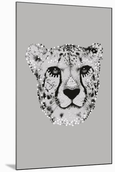 Savane Cheetah - Noir-Emilie Ramon-Mounted Giclee Print