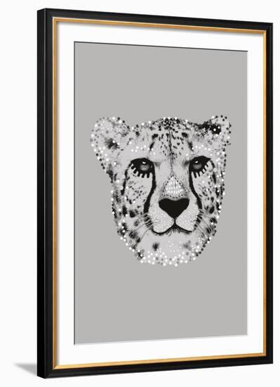 Savane Cheetah - Noir-Emilie Ramon-Framed Giclee Print