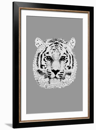 Savane Tiger - Noir-Emilie Ramon-Framed Giclee Print