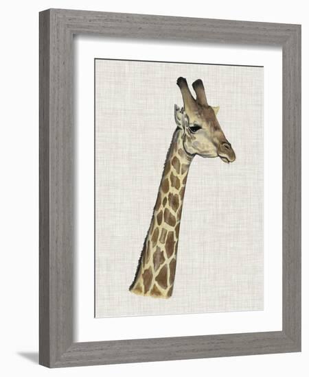 Savanna Impressions II-Naomi McCavitt-Framed Art Print