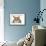 Savannah Brown Tabby Lying Down-null-Framed Photographic Print displayed on a wall