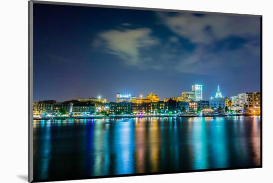 Savannah Georgia Waterfront and Street Scenes-digidreamgrafix-Mounted Photographic Print