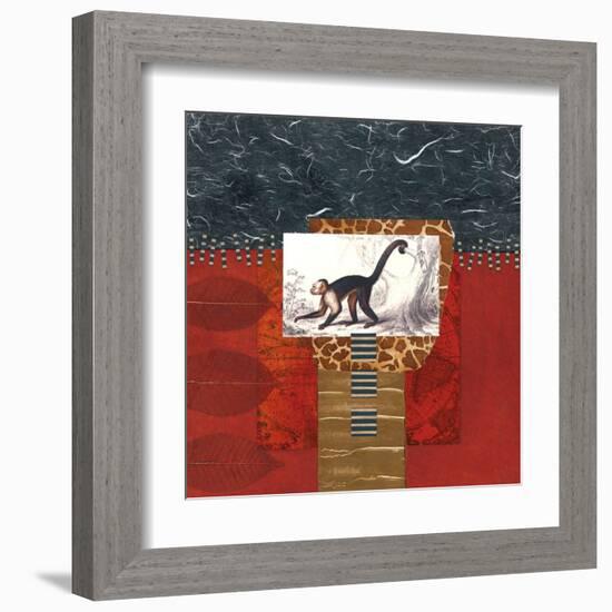 Savannah Monkey-Bryan Martin-Framed Art Print