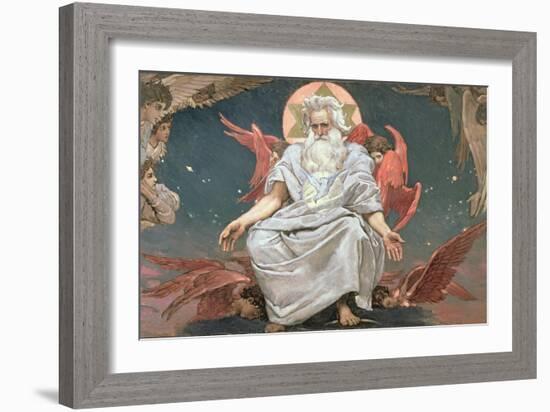 Savaoph, God the Father, 1885-96-Victor Mikhailovich Vasnetsov-Framed Giclee Print