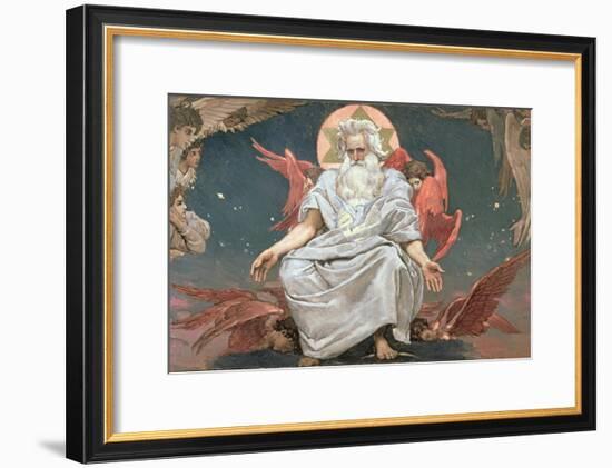 Savaoph, God the Father, 1885-96-Victor Mikhailovich Vasnetsov-Framed Giclee Print