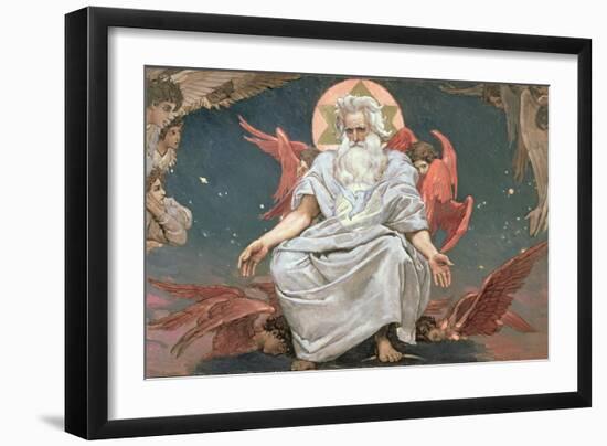 Savaoph, God the Father, 1885-96-Victor Mikhailovich Vasnetsov-Framed Giclee Print