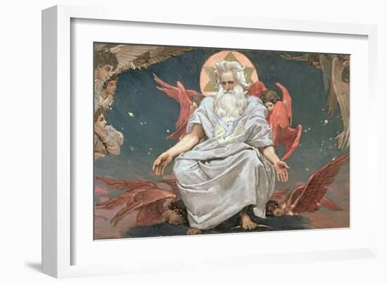 Savaoph, God the Father, 1885-96-Victor Mikhailovich Vasnetsov-Framed Giclee Print