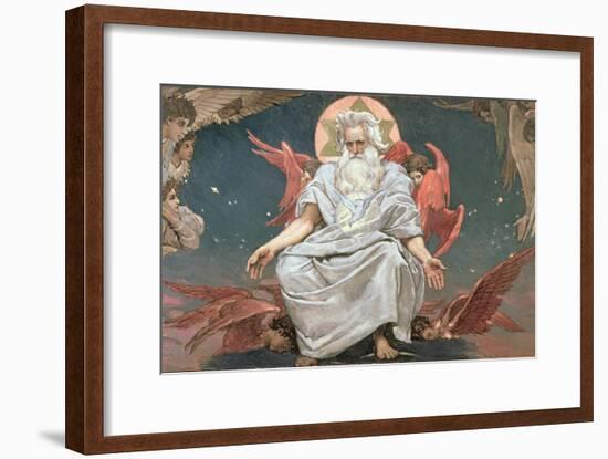 Savaoph, God the Father, 1885-96-Victor Mikhailovich Vasnetsov-Framed Giclee Print