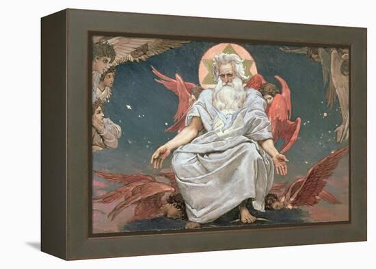 Savaoph, God the Father, 1885-96-Victor Mikhailovich Vasnetsov-Framed Premier Image Canvas