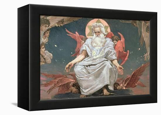 Savaoph, God the Father, 1885-96-Victor Mikhailovich Vasnetsov-Framed Premier Image Canvas