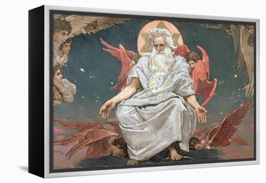 Savaoph, God the Father, 1885-96-Victor Mikhailovich Vasnetsov-Framed Premier Image Canvas