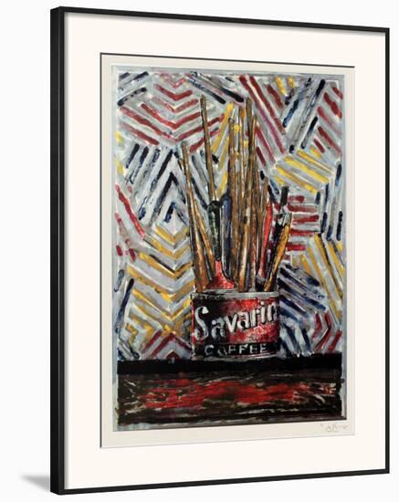 Savarin-Jasper Johns-Framed Art Print