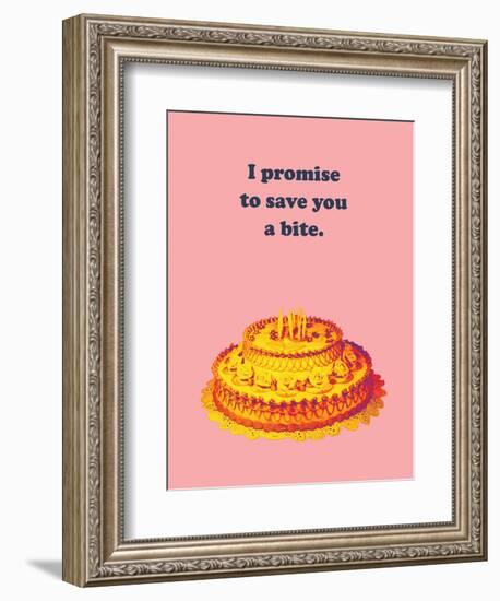 Save A Bite-null-Framed Art Print