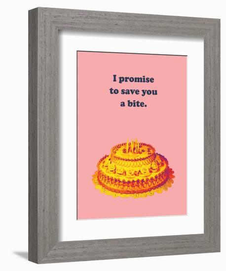 Save A Bite-null-Framed Art Print