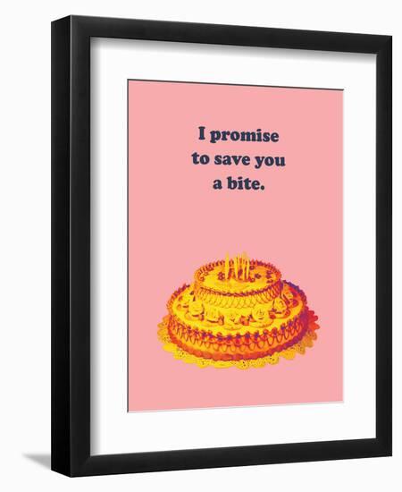 Save A Bite-null-Framed Art Print