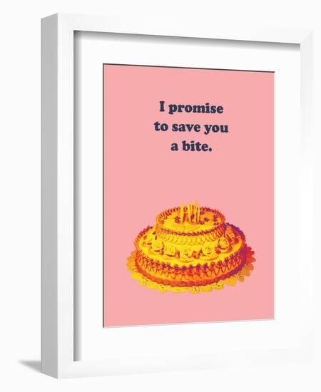 Save A Bite-null-Framed Art Print