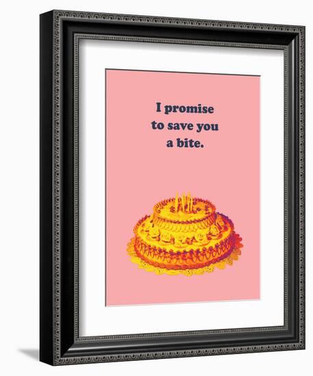 Save A Bite-null-Framed Art Print