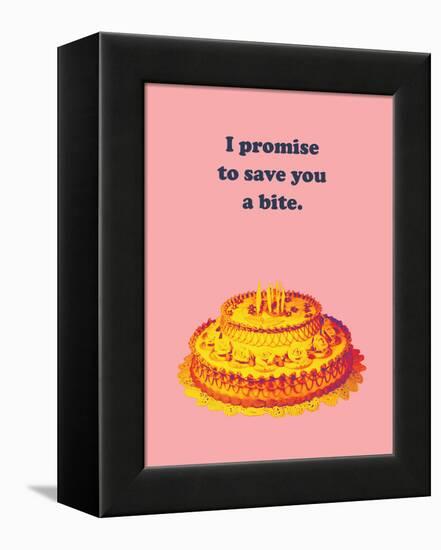 Save A Bite-null-Framed Stretched Canvas