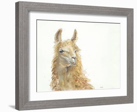 Save the Drama for your Llama-Patti Mann-Framed Art Print