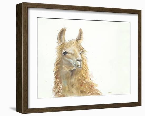 Save the Drama for your Llama-Patti Mann-Framed Art Print