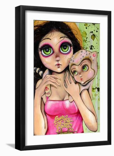 Save the Planet-Coco Electra-Framed Art Print