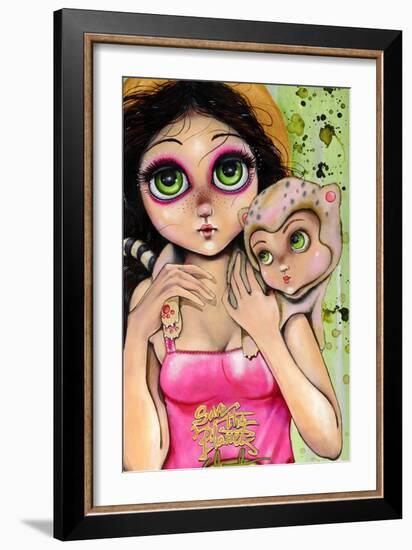 Save the Planet-Coco Electra-Framed Art Print