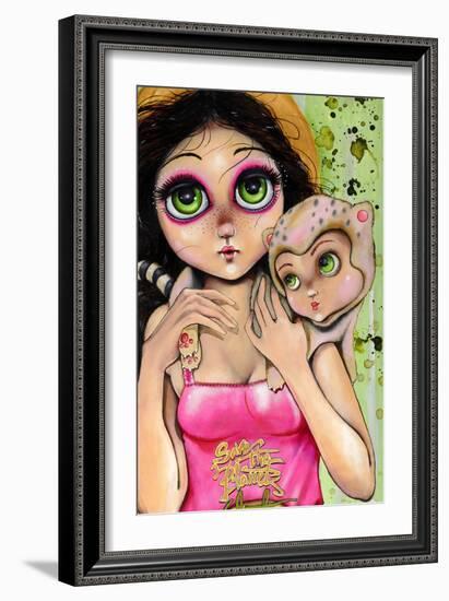 Save the Planet-Coco Electra-Framed Art Print