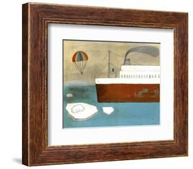 Save the Polar Bear-Kristiana Pärn-Framed Art Print