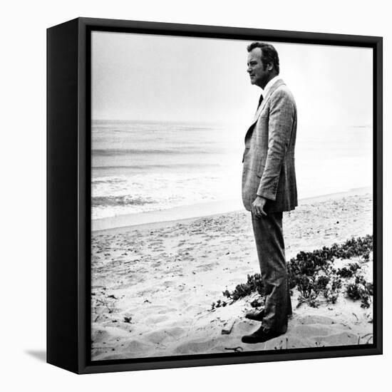 Save the Tiger, Jack Lemmon, 1973, Alone on the Shore-null-Framed Stretched Canvas